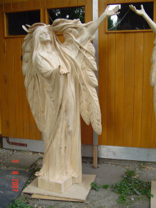 Rzeźba anioły