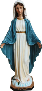 Figura Maryja z żywicy epoksydowej, wysokość 60 cm 