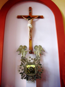 Tabernakulum, mosiądz