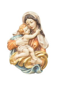 Madonna, płaskorzeźba, wysokość 24 cm