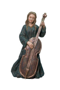 Anioł stojący, rzeźba antyczna, wysokość 50 cm