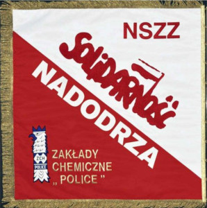 Sztandar związkowy - Solidarność