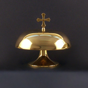 Gong mosiężny, śr. 23 cm