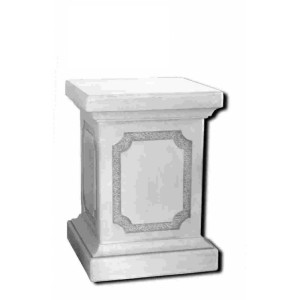 Postument klasyczny z betonu architektonicznego, wysokość 50 cm