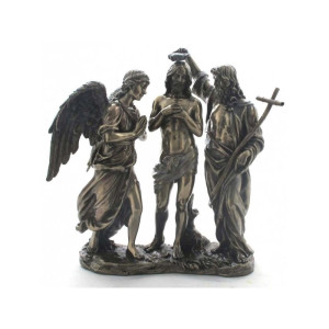 Figurka Chrzest Chrystusa, wysokość 26 cm