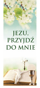 Baner na Komunię Świętą