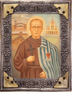 Ikona Błogosławionego O. Maksymiliana Kolbe