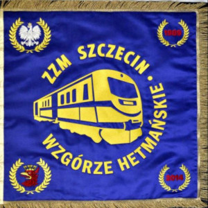 Sztandar firmowy - ZZM 
