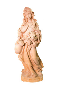 Święta Elżbieta, rzeźba drewniana, wysokość 60 cm