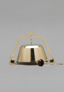Gong wiszący, wys. 23 cm, szer. 22 cm