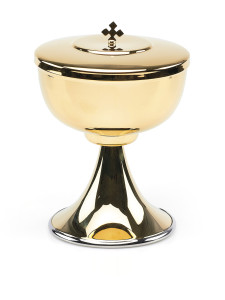 Puszka liturgiczna, wysokość 20 cm