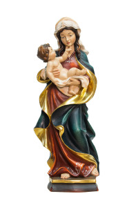 Madonna, rzeźba drewniana, wysokość 60 cm
