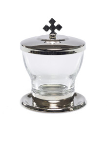 Lavabo liturgiczne, mosiądz niklowany