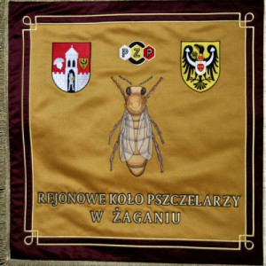 Sztandar pszczelarzy