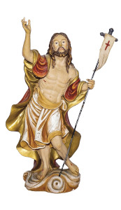 Figurka żywiczna Chrystus Zmartwychwstały