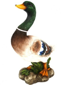 Figura kaczka do szopki bożonarodzeniowej, wysokość 39 cm