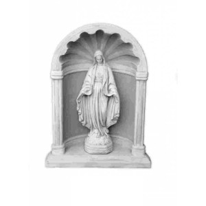 Kapliczka Matki Boskiej z betonu architektonicznego, wysokość 95 cm