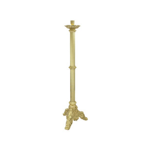 Świecznik mosiężny, wysokość 126 cm