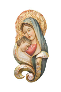 Madonna, płaskorzeźba, wysokość 45 cm